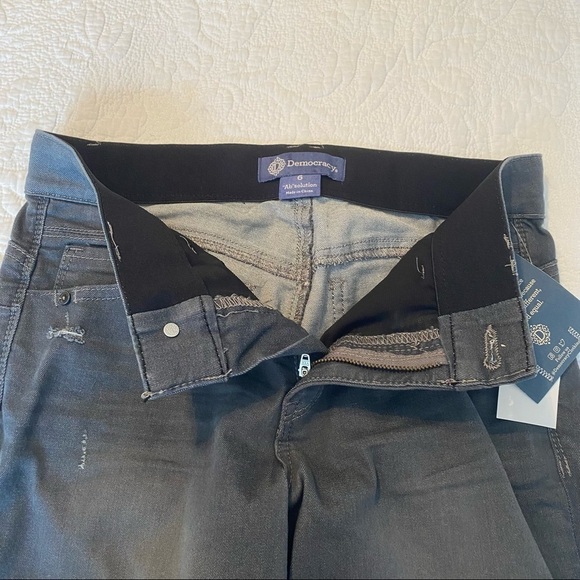 Democracy NWT “Ab”solution Booty Lift Gray Jeggings - 6 - Picture 11 of 16